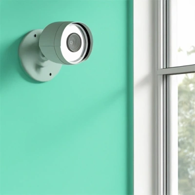 Kennewick vivint camera facing a window